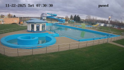 Hlavní bazén, divoká řeka