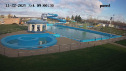 Hlavní bazén, divoká řeka