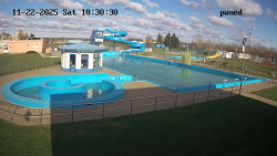 Hlavní bazén, divoká řeka