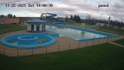 Hlavní bazén, divoká řeka