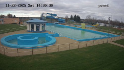 Hlavní bazén, divoká řeka