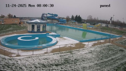 Hlavní bazén, divoká řeka