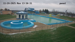 Hlavní bazén, divoká řeka