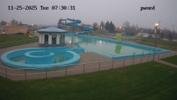 Hlavní bazén, divoká řeka