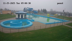 Hlavní bazén, divoká řeka