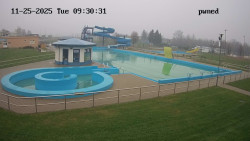 Hlavní bazén, divoká řeka