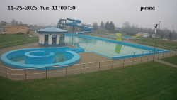 Hlavní bazén, divoká řeka