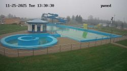 Hlavní bazén, divoká řeka