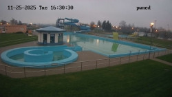 Hlavní bazén, divoká řeka