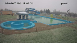 Hlavní bazén, divoká řeka