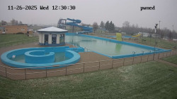 Hlavní bazén, divoká řeka