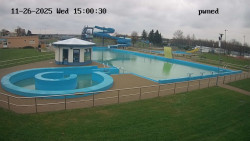 Hlavní bazén, divoká řeka