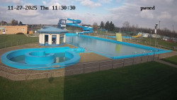 Hlavní bazén, divoká řeka