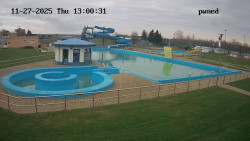 Hlavní bazén, divoká řeka