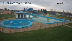 Hlavní bazén, divoká řeka