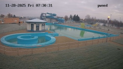 Hlavní bazén, divoká řeka