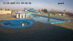 Hlavní bazén, divoká řeka