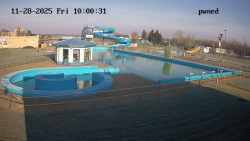 Hlavní bazén, divoká řeka