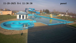 Hlavní bazén, divoká řeka