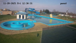 Hlavní bazén, divoká řeka