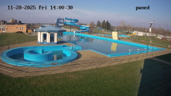 Hlavní bazén, divoká řeka