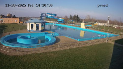 Hlavní bazén, divoká řeka