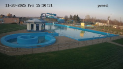 Hlavní bazén, divoká řeka