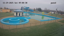 Hlavní bazén, divoká řeka