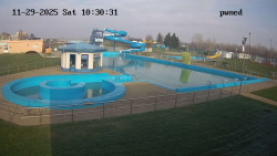 Hlavní bazén, divoká řeka