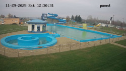 Hlavní bazén, divoká řeka