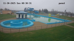 Hlavní bazén, divoká řeka