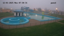 Hlavní bazén, divoká řeka