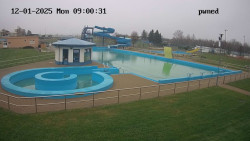 Hlavní bazén, divoká řeka