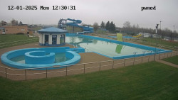 Hlavní bazén, divoká řeka