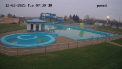 Hlavní bazén, divoká řeka