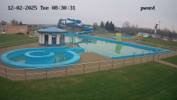 Hlavní bazén, divoká řeka