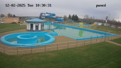 Hlavní bazén, divoká řeka