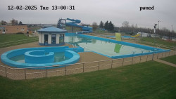 Hlavní bazén, divoká řeka