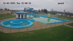 Hlavní bazén, divoká řeka