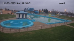 Hlavní bazén, divoká řeka