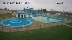 Hlavní bazén, divoká řeka