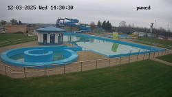 Hlavní bazén, divoká řeka