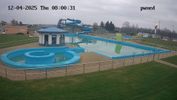 Hlavní bazén, divoká řeka