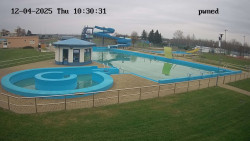 Hlavní bazén, divoká řeka