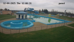 Hlavní bazén, divoká řeka