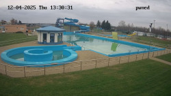 Hlavní bazén, divoká řeka