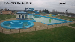 Hlavní bazén, divoká řeka