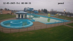 Hlavní bazén, divoká řeka