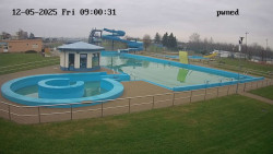 Hlavní bazén, divoká řeka