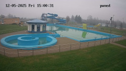 Hlavní bazén, divoká řeka